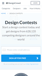 Mobile Screenshot of contests.designcrowd.co.nz