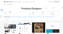 Desktop Screenshot of designers.designcrowd.co.nz