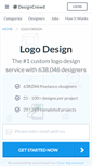 Mobile Screenshot of logo.designcrowd.co.uk
