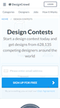 Mobile Screenshot of contests.designcrowd.co.uk
