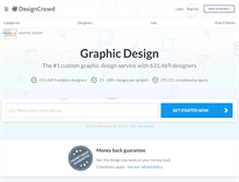 Tablet Screenshot of graphic.designcrowd.co.uk