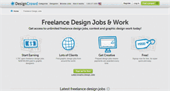 Desktop Screenshot of jobs.designcrowd.co.nz