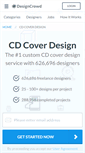 Mobile Screenshot of cdcover.designcrowd.com.au