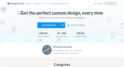 Desktop Screenshot of designcrowd.co.nz