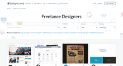 Desktop Screenshot of designers.designcrowd.com.au