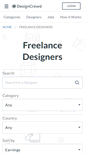 Mobile Screenshot of designers.designcrowd.com.au