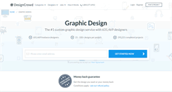 Desktop Screenshot of graphic.designcrowd.com.au