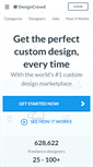 Mobile Screenshot of designcrowd.com