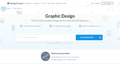 Desktop Screenshot of graphic.designcrowd.co.nz