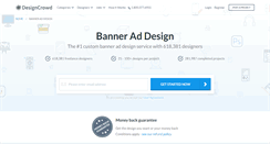 Desktop Screenshot of bannerad.designcrowd.com