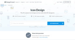 Desktop Screenshot of icon.designcrowd.com