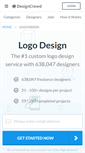Mobile Screenshot of logo.designcrowd.com.au
