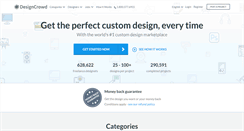 Desktop Screenshot of designcrowd.ca