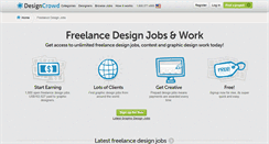 Desktop Screenshot of jobs.designcrowd.com